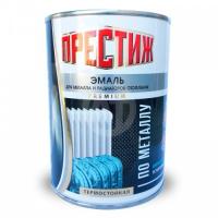 ЭМАЛЬ д радиаторов отопл. и металла белая   0,9кг акрил. ПРЕСТИЖ