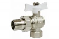 КРАН шаровый  со сгоном угловой баб. STI