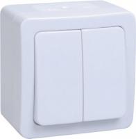 ВЫКЛЮЧАТЕЛЬ 2-кл. о у  ВС20-2-0-ГПБ IP54 Гермес PLUS EVMP20-K01-10-54-ES