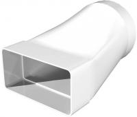 СОЕДИНИТЕЛЬ переход прямоуг на кругл