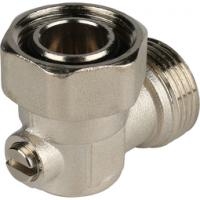 УЗЕЛ нижнего подключения для радиатора,угловой,раздельный  SVH 0006 000020 STOUT