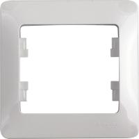 РАМКА GLOSSA 1-м белая