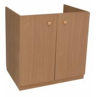 ТУМБА под мойку бук 2 двери