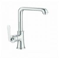 СМЕСИТЕЛЬ д кухни HAIBA HB70181 (одноручк., высокий излив, гайка, латунь, хром)