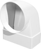 СОЕДИНИТЕЛЬ угловой прямоуг. с круглым