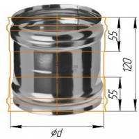 дымоход адаптер для печи