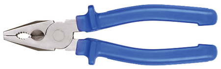 ПЛОСКОГУБЦЫ 200мм комбинир., инстр.сталь, пласт.руч. ТОР