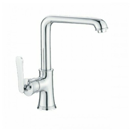 СМЕСИТЕЛЬ д кухни HAIBA HB70181 (одноручк., высокий излив, гайка, латунь, хром)