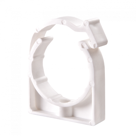 Крепеж ПП трубы с фиксатором